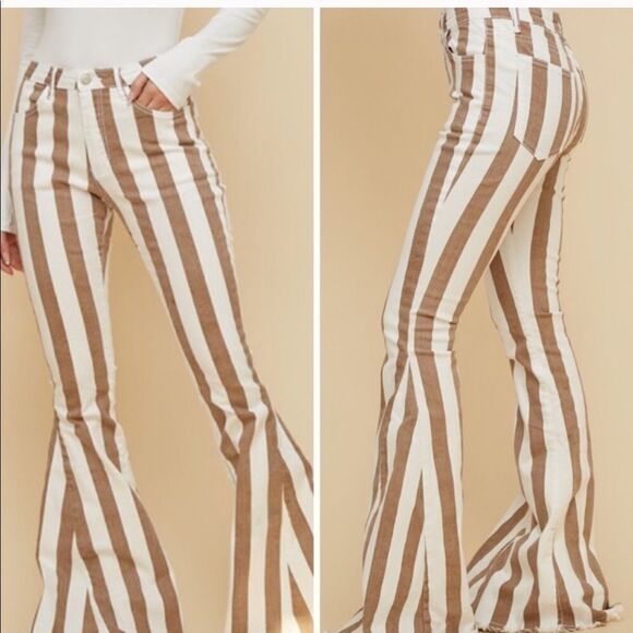“SWEET JANE” Bell Bottom Flare Jeans - Picture 1 of 16
